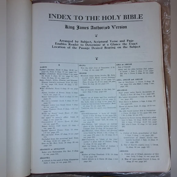 HOLY BIBLE KJV VINTAGE 1938 - Picture 8 of 17